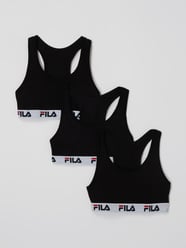 Bustier met stretch in een set van 3 stuks  van FILA Grijs / zwart - 11