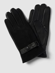 Handschuhe in Leder-Optik Modell 'VELOURS' von JOOP! Collection Schwarz - 15