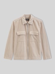 Regular Fit Hemdjacke aus reiner Baumwolle von Marc O'Polo Beige - 38