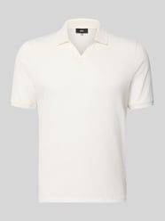 Slim Fit Poloshirt mit Logo-Detail Modell 'Boll' von CINQUE - 8
