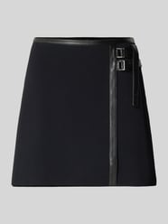 Minirok van viscosemix met ritssluiting van Liu Jo White - 15