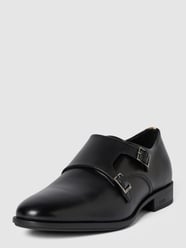 Derbys mit Label-Details von BOSS Grau / Schwarz - 34