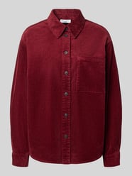 Bluzka z długim rękawem o kroju relaxed fit z mieszanki bawełny od Marc O'Polo DENIM - 4