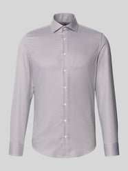 Slim Fit Business-Hemd mit Kentkragen von SEIDENSTICKER Beige - 8