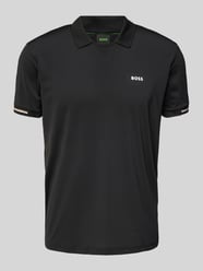 Regular fit poloshirt met labelprint, model 'Palle' van BOSS Green - 13