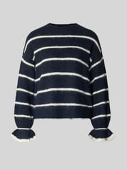 Regular Fit sweter o wyglądzie dzianiny od zero - 7