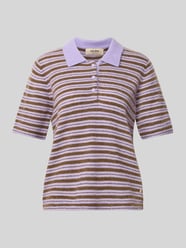 Poloshirt mit Woll-Anteil Modell 'Milvi' von MOS MOSH - 18