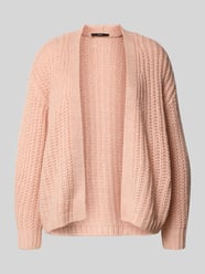 Relaxed Fit Strickjacke in offenem Schnitt von Zero Orange - 9