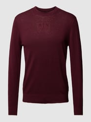 Strickpullover mit Label-Stitching von ARMANI EXCHANGE Rot - 21