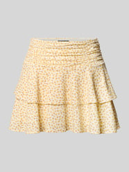 Minirok van viscosemix in laagjeslook van Gina Tricot - 45