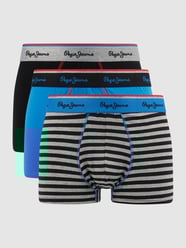 Trunks im 3er-Pack Modell 'Ryker' von Pepe Jeans Rot - 40