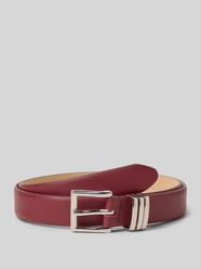 Gürtel aus Nappaleder mit Dornschließe von Weinmann Bordeaux - 21