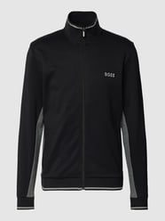 Sweatjacke mit Stehkragen von BOSS Schwarz - 13