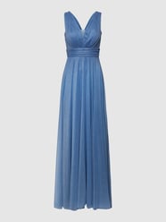 Abendkleid mit Glitter-Effekt  von TROYDEN COLLECTION Blau - 13