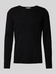 Regular Fit Pullover mit Strukturmuster von Tom Tailor Denim Schwarz - 15