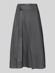 Spódnica midi o kroju regular fit z mieszanki lnu od Marc O'Polo - 33