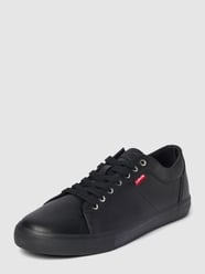 Sneaker mit Label-Details Modell 'WOODWARD' von Levi’s® Acc. Grau / Schwarz - 43