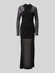 Slim Fit Abendkleid in semitransparentem Design Modell 'Veria' von Bardot - 11