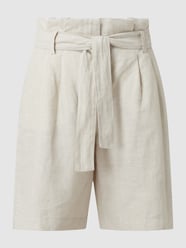 Shorts mit Paperbag-Bund von Joseph Janard Beige - 38