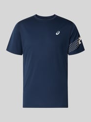t-shirt o kroju regular fit z nadrukiem z logo model 'ICON' od ASICS TIGER - 1