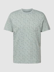 T-Shirt mit Allover-Muster Modell 'Allover printed' von Tom Tailor Grün - 10