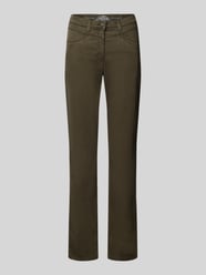 Mid Waist Hose mit Umschlagabschluss Modell 'Laura New' von Raphaela By Brax - 43