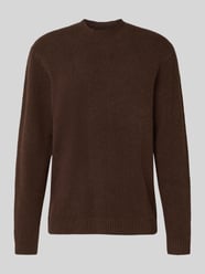 Sweter z dzianiny z kołnierzykiem polo model ‘MAVERICK’ od JACK & JONES Premium - 32