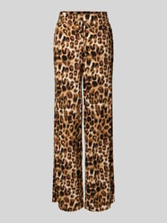 Wide Leg Stoffhose mit Bundfalten von Christian Berg Woman - 14