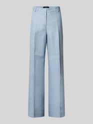 Spodnie garniturowe Straight-Leg z czystego lnu krój regular fit model 'MALIZIA' od Weekend Max Mara - 18