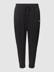 PLUS SIZE sweatpants met labelstitching van Adidas Sportswear Plus Grijs / zwart - 41