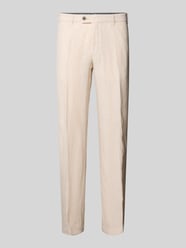 Regular Fit Hose mit Paspeltaschen Modell 'Parmal' von Hiltl Beige - 9