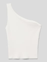 Trägertop mit One-Shoulder-Träger von Mango Beige - 12