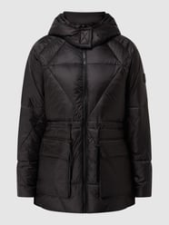 Donsjack met capuchon, model 'Tanna' van Noisy May Grijs / zwart - 33