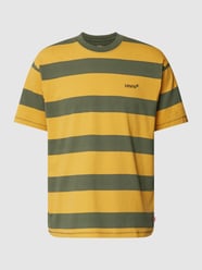 T-shirt met streepmotief, model 'RED TAB VINTAGE' van Levi's® Geel - 18