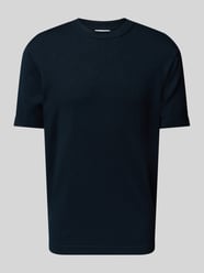 T-shirt o kroju relaxed fit z okrągłym dekoltem od Lindbergh - 18