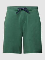 Sweatshorts mit Tunnelzug von Christian Berg Men Grün - 13