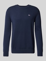 Sweter z dzianiny z wyhaftowanym logo od Tommy Jeans - 2