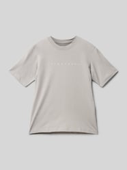 T-Shirt mit Label-Print Modell 'STAR' von Jack & Jones Grau - 25