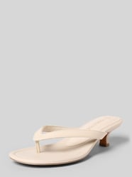 Teenslippers van leer met naaldhak van MARCO TOZZI - 2