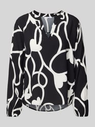 Regular Fit Bluse mit Tunikakragen Modell 'Jo44a' von ZABAIONE - 16