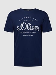 T-Shirt mit Label-Print von s.Oliver RED LABEL - 3