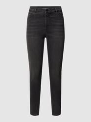 Skinny Fit Jeans mit 5-Pocket-Design von Jake*s Casual Schwarz - 2