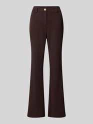 Spodnie bootcut z wysokim stanem z zapięciem na guzik i zamek błyskawiczny od MICHAEL Michael Kors - 30
