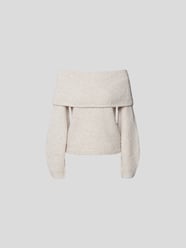Pullover mit Carmen-Ausschnitt von Vince Weiß - 6