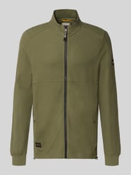 Sweatjacke mit Stehkragen und Reißverschluss von camel active - 25