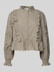 Blouse met lange mouwen en knoopsluiting van Neo Noir - 24