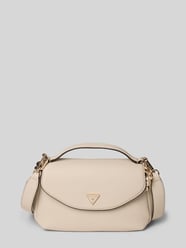 Shoulderbag in leerlook model 'Evie' van GUESS Beige - 16