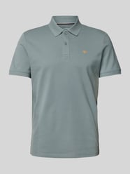 Regular Fit Poloshirt aus Baumwoll-Piqué mit Logo-Stitching von Tom Tailor - 2