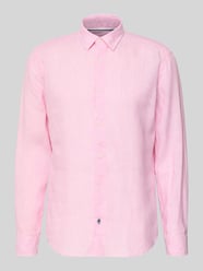 Casual Fit Freizeithemd aus Leinen von OLYMP Level 5 Pink - 19