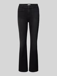 Bootcut Fit Jeans mit Gürtelschlaufen von Christian Berg Woman - 45